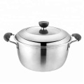 stainless steel straight body deep soup pot